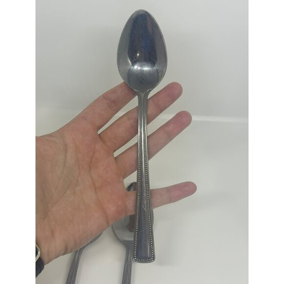 VTG Washington Forge Stainless Steel Brookmere Classic Set Of 3 Spoons 7" - Picture 2 of 7